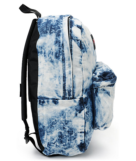 Jansport Denim Daze Acid Blue Backpack Zumiez