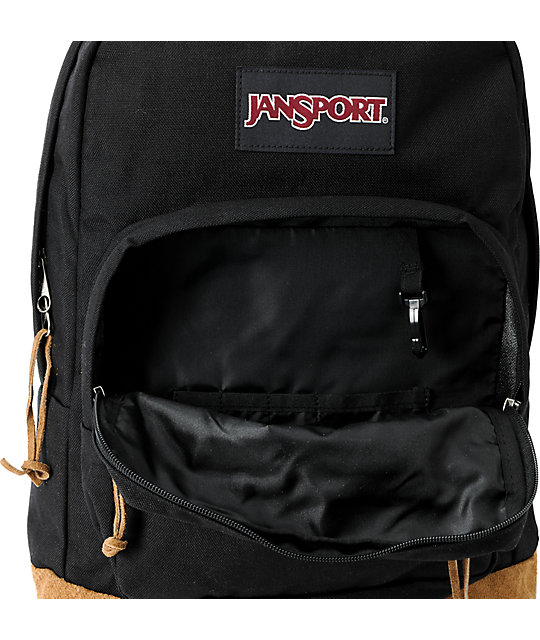 jansport right pack backpack black