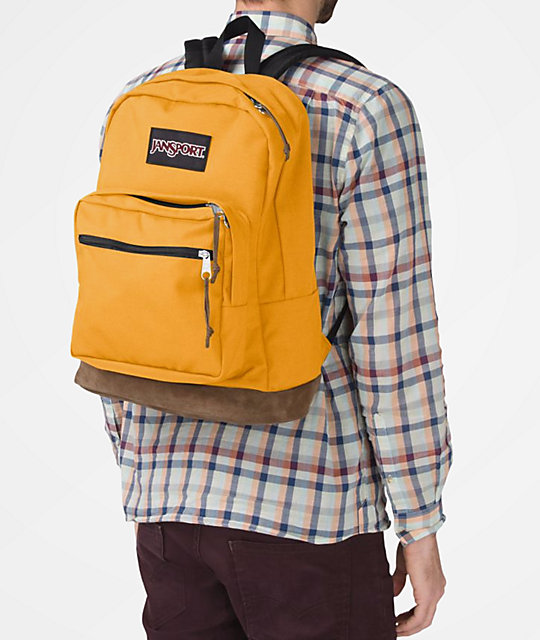 Jansport Right Pack English Mustard 31L Backpack Zumiez