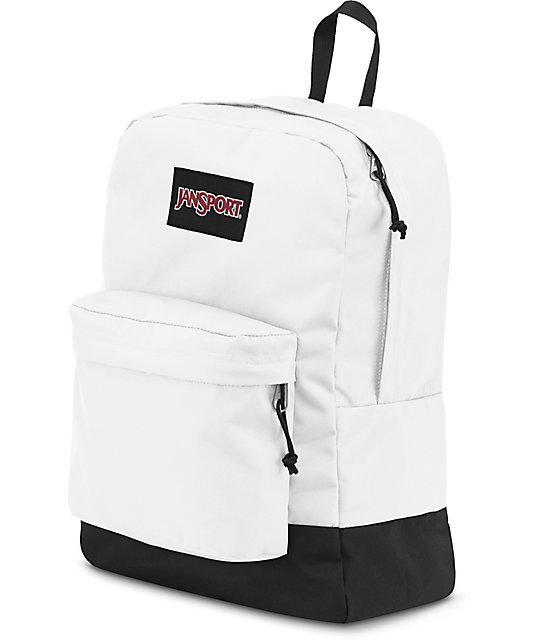 Jansport Superbreak White 25L Backpack Zumiez