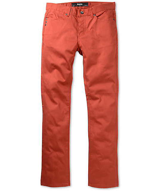 burnt orange pants