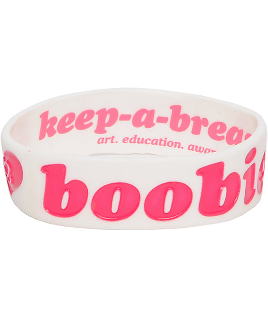 Keep A Breast Foundation I Love Boobies Bracelet Zumiez