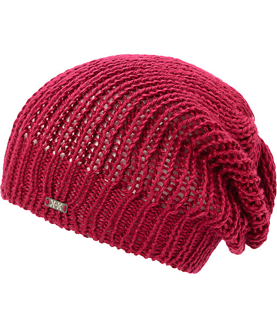 Krochet Kids Edna Boysenberry Slouch Beanie Zumiez