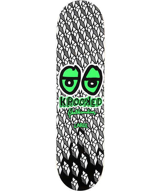 Krooked Brite Eyes 8.125" Skateboard Deck Zumiez