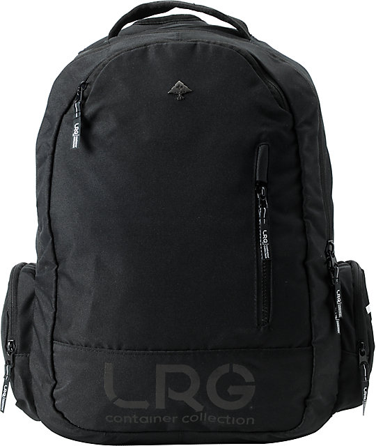 LRG Black Research Laptop Backpack