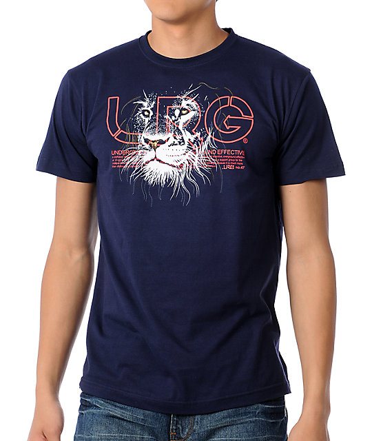 lion navy shirt