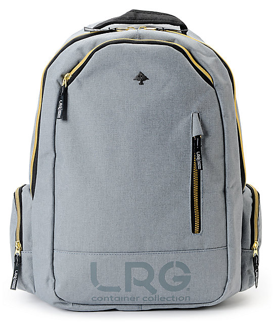 LRG Research Light Grey Laptop Backpack