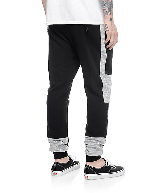 dark heather grey sweatpants