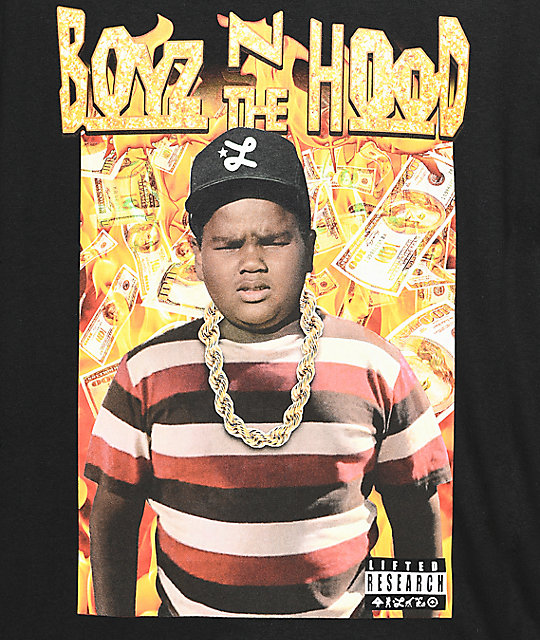 Lrg X Boyz N The Hood Doughboy Black T Shirt Zumiez 3718