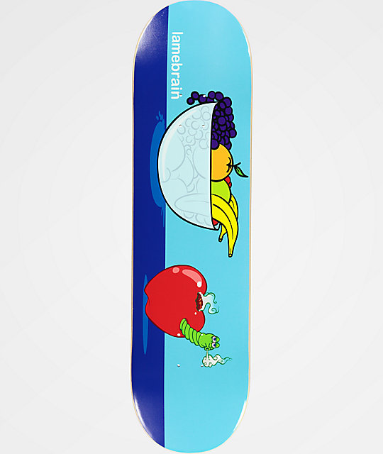 Lamebrain Bad Apple 8.25" Skateboard Deck Zumiez