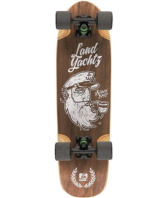 Landyachtz Captain Dinghy 28.5" Cruiser Complete Skateboard Zumiez