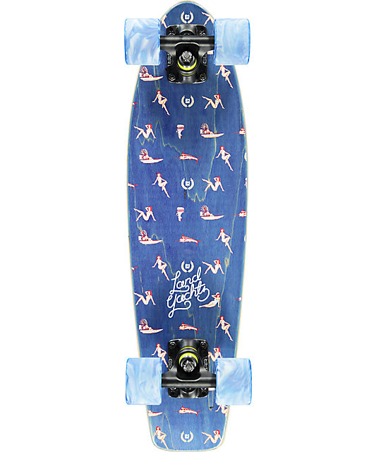 Landyachtz Mini Dinghy Nautical 24" Cruiser Complete Skateboard at