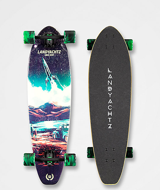 Landyachtz Outer Space Stout 36" Longboard Complete