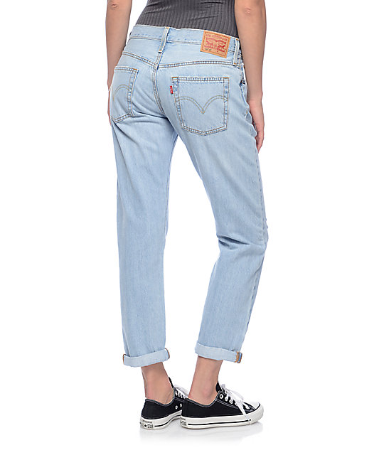 levi's 501 light broken in