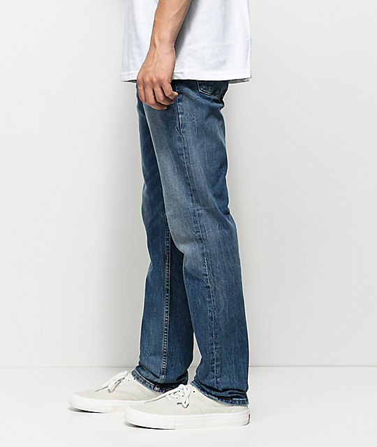 levis 502 dark blue