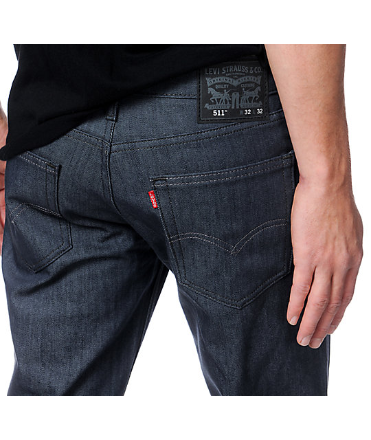 levi's 511 rigid grey