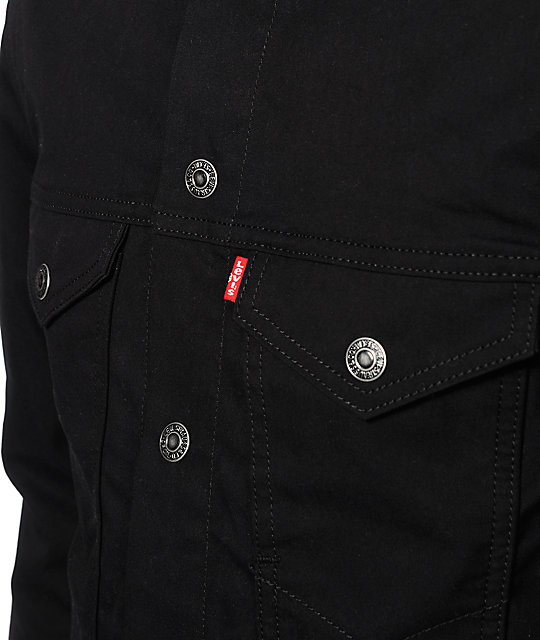 levi's commuter hooded trucker jacket