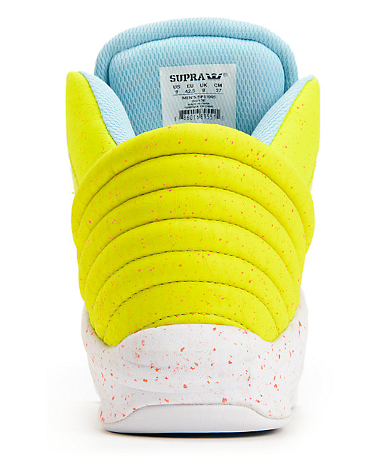 Lil Wayne x Supra SPECTRE Chimera Highlighter Yellow Shoes Zumiez