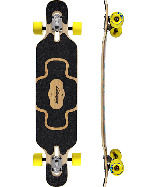 Loaded Tan Tien Flex 2 39" Drop Through Longboard Complete Zumiez