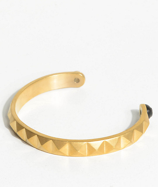 Lokai Cuff Gold Bracelet Zumiez