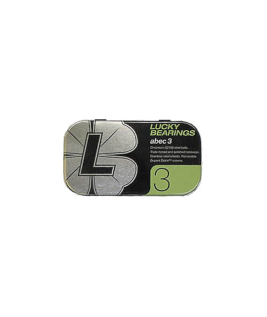 Lucky Abec 3 Skateboard Bearings Zumiez