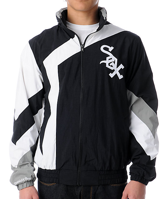 MLB Mitchell and Ness Vintage Chicago White Sox Windbreaker at Zumiez PDP