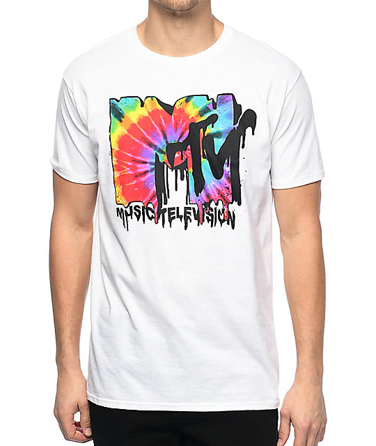 white mtv t shirt