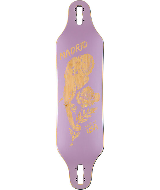 Madrid Elephant 38" Drop Through Longboard Deck Zumiez