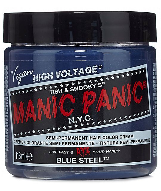 Manic Panic High Voltage Blue Steel Hair Color