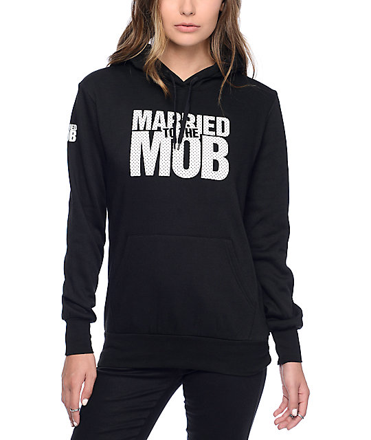 Married To The Mob 04 Black Hoodie | Zumiez