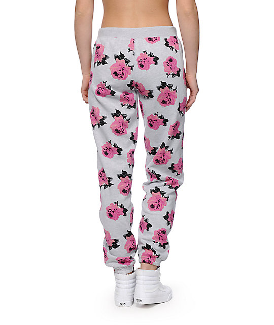 floral jogger set