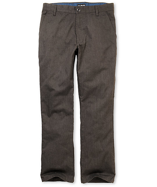 charcoal chino pants