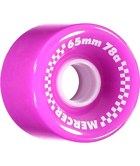 Mercer 65mm 78a Purple Skateboard Wheels Zumiez