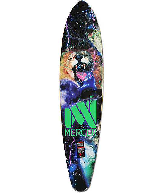 Mercer Apocolypto Lion 37.5" Longboard Deck Zumiez