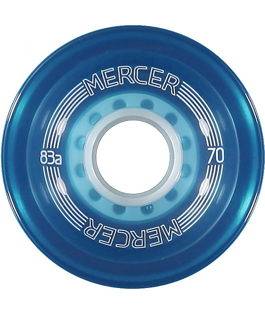 Mercer Clear Blue 70mm Cruiser Wheels Zumiez
