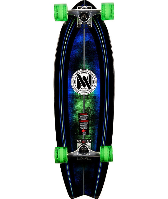 Mercer Dark Matter 29" Complete Cruiser Skateboard Zumiez