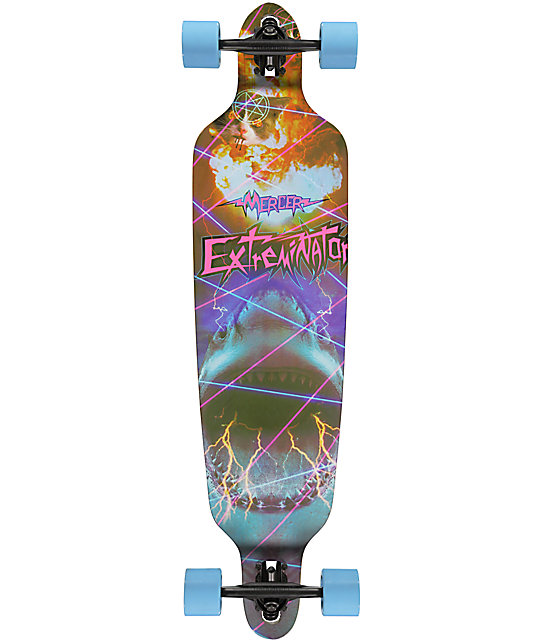 Mercer Exterminator Drop Through 39.25" Longboard Complete Zumiez