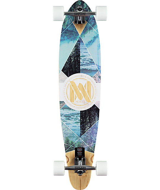 Mercer Geo Nature 38.125" Longboard Complete Zumiez