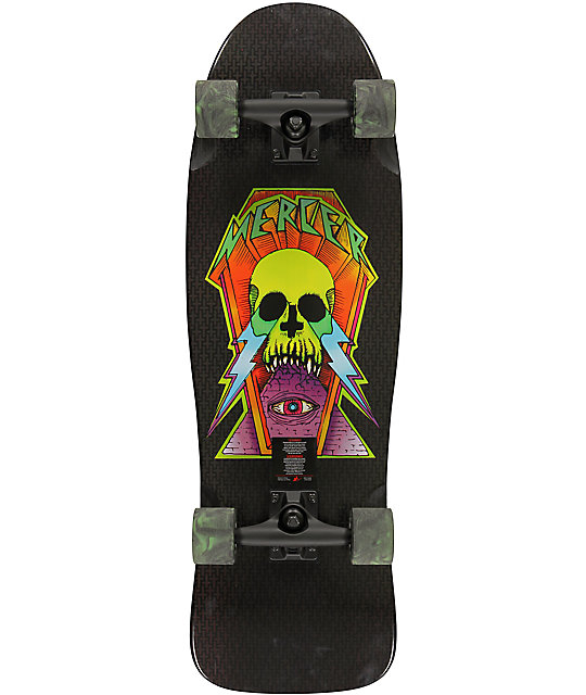Mercer Ghoul Old School 31.25" Cruiser Complete Skateboard Zumiez