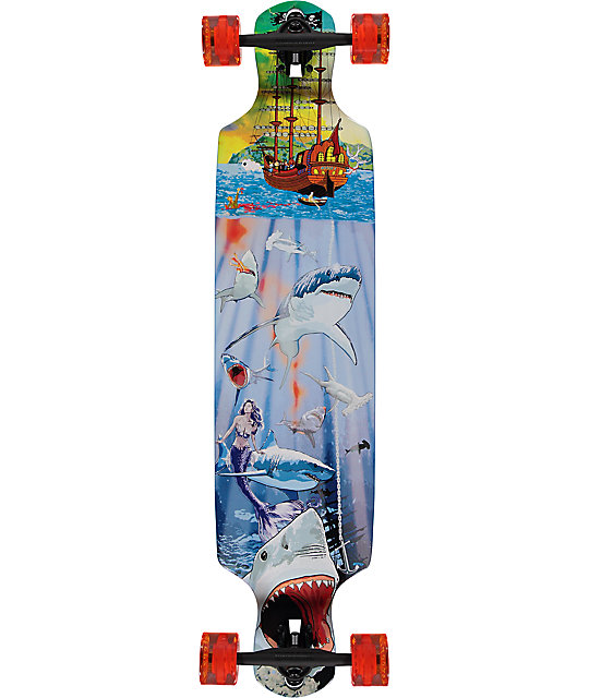 Mercer Shark Reef 40" Longboard Complete Zumiez