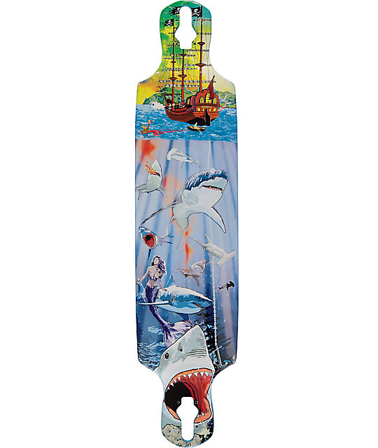 Mercer Shark Reef 40" Longboard Deck Zumiez