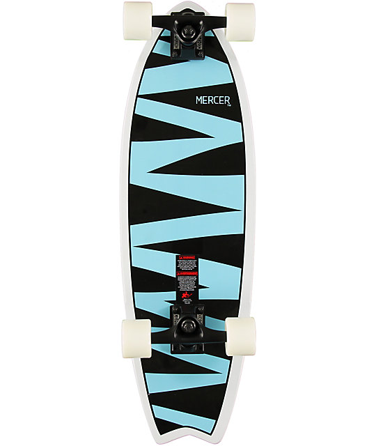 Mercer Tripper 29" Cruiser Complete Skateboard Zumiez