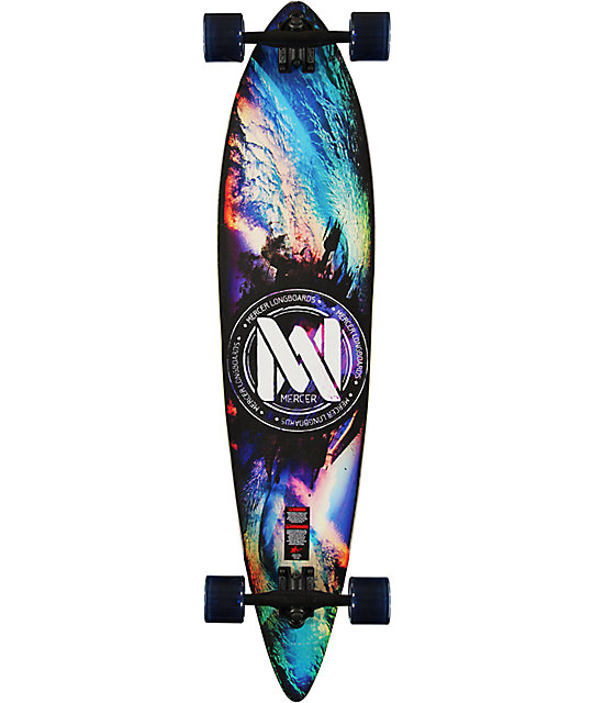 Mercer Wavelight 42" Pintail Longboard Complete Zumiez