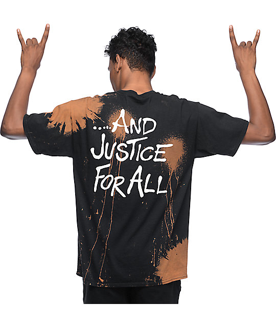 justice black shirt