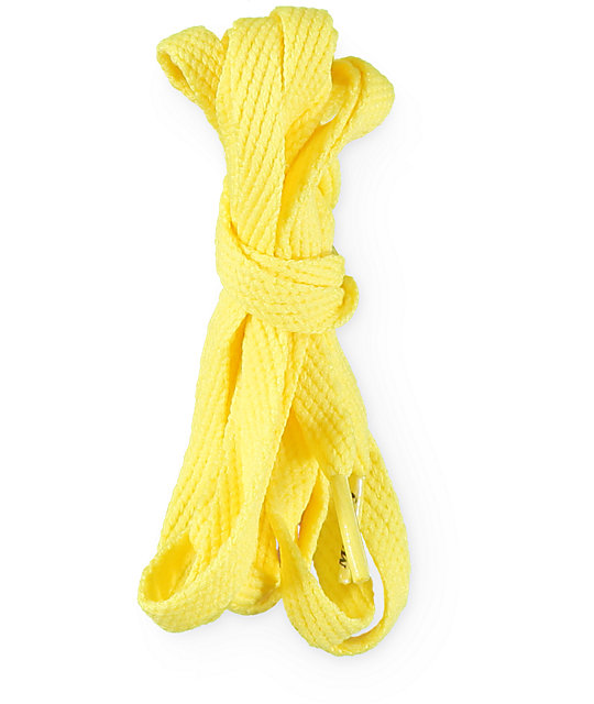 Mr. Lacy Smallies Yellow Shoe Laces