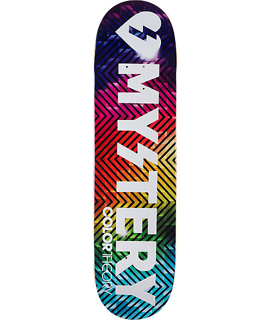 Mystery Team Color Theory 8.12" Skateboard Deck Zumiez