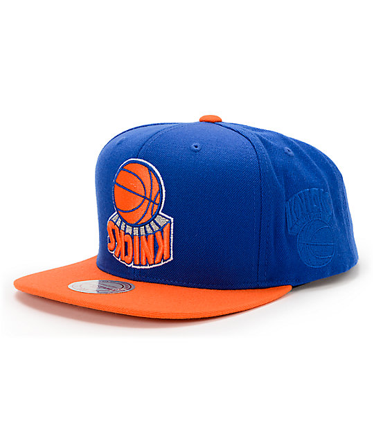 upside down knicks hat