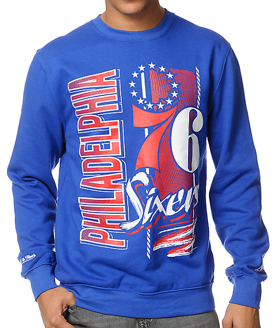 sixers sweatshirt mens