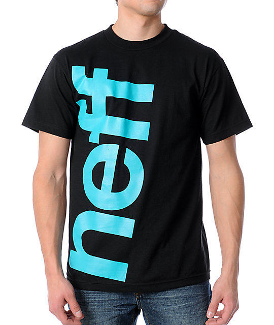 Neff Big Neff Black TShirt Zumiez