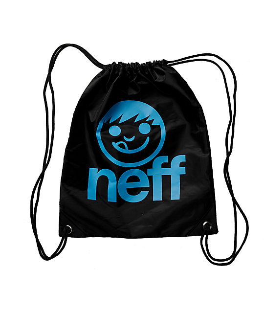 Neff Daily Black Drawstring Bag Zumiez
